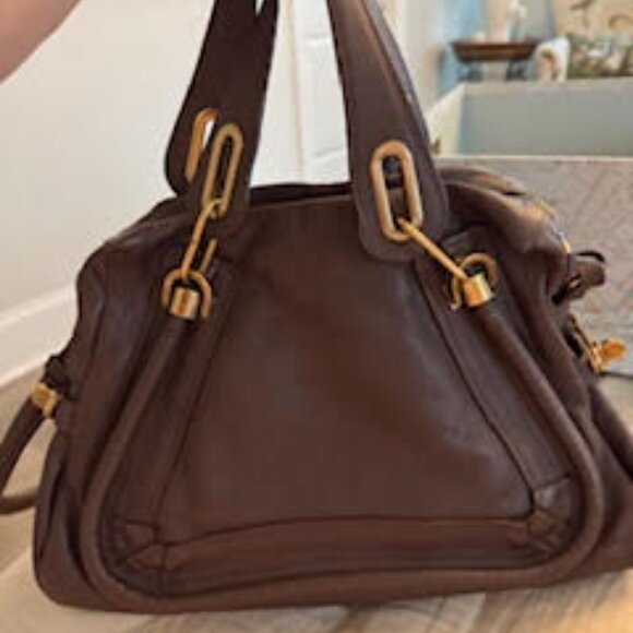 Cloe Paraty Pebbled Leather Bag medium - Picture 2 of 12